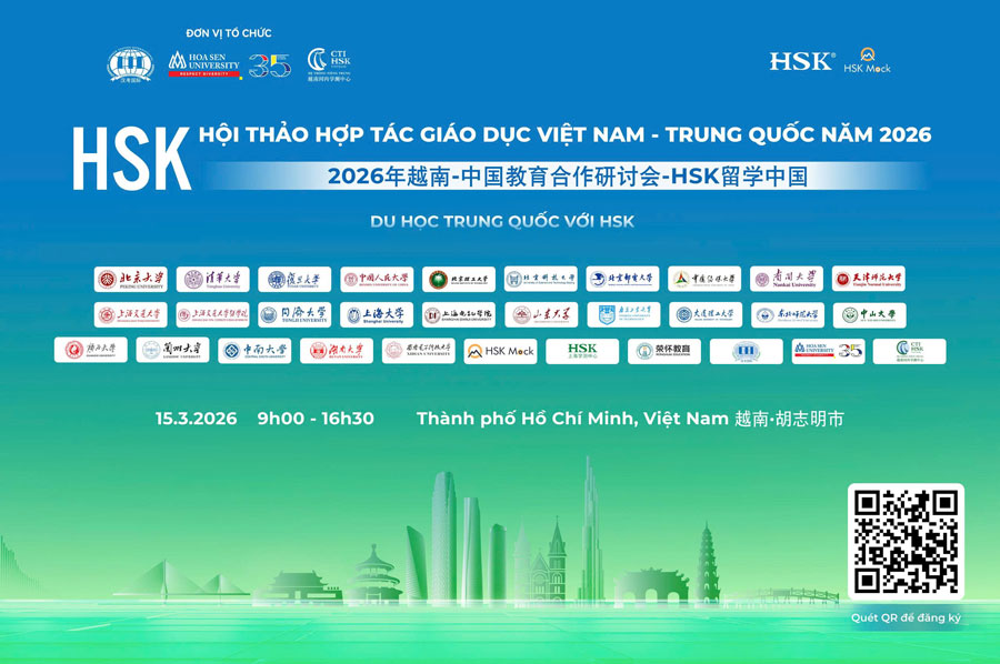 Hội thảo Hợp tác Giáo dục Việt Nam - Trung Quốc 2026