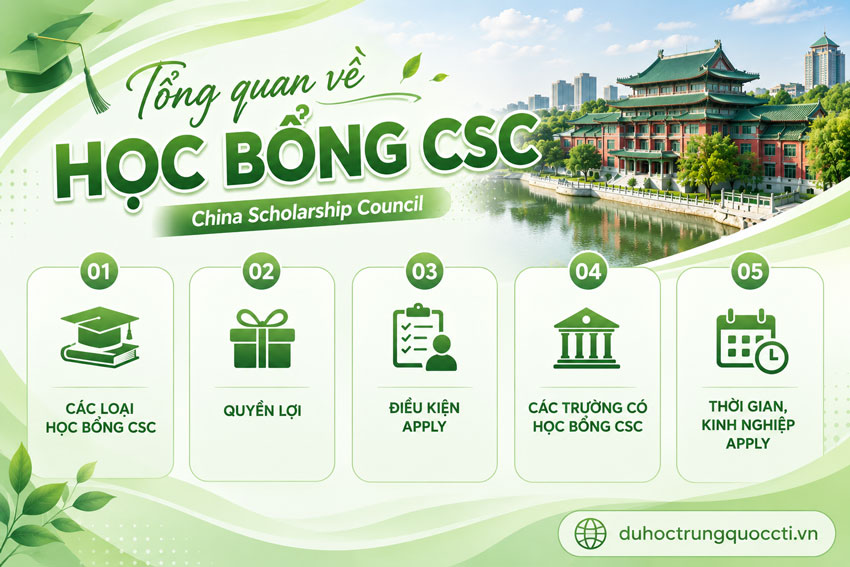 Tổng quan về học bổng CSC